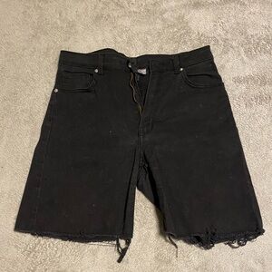 Divided Women's Black Jean Shorts